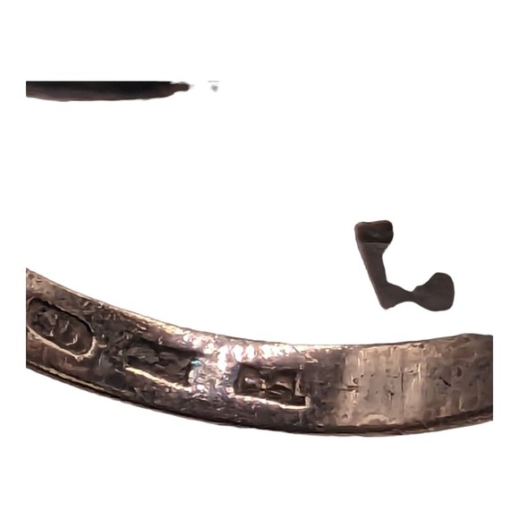 VTG Sterling Silver Round Cut Cubic Zirconia Solitaire Ring 925 CZ Size 8 Bridal - Picture 7 of 11